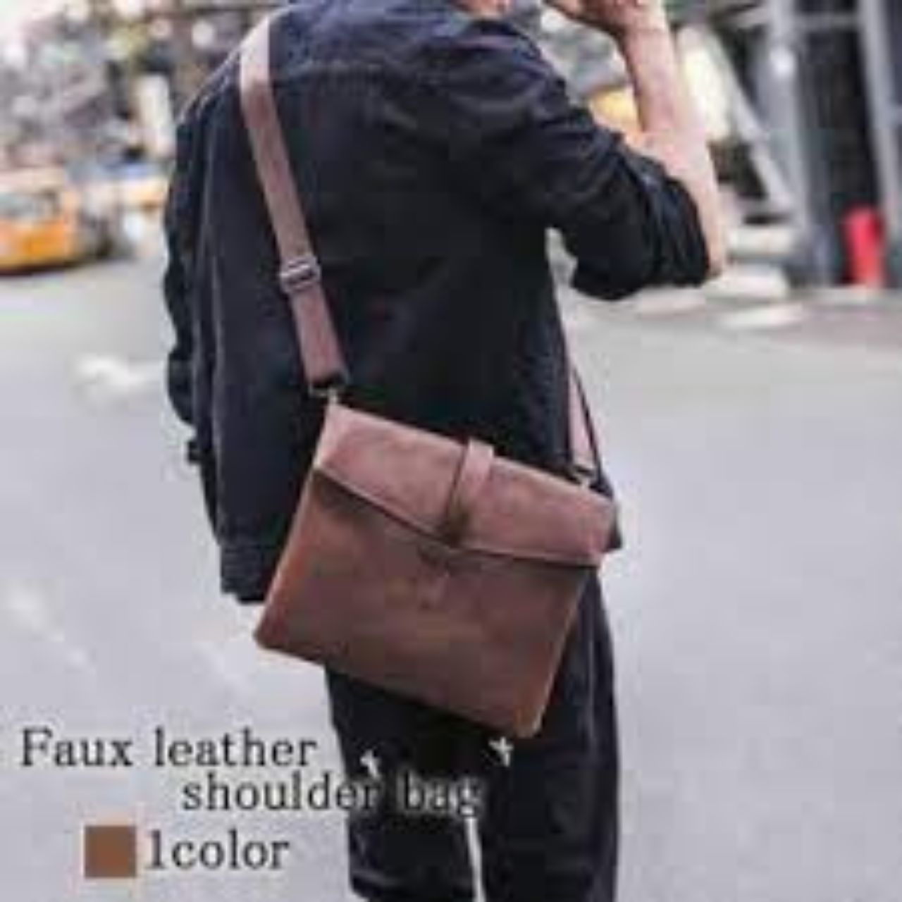 40代男性のショルダーバッグのダサくないおしゃれなコーディネート例