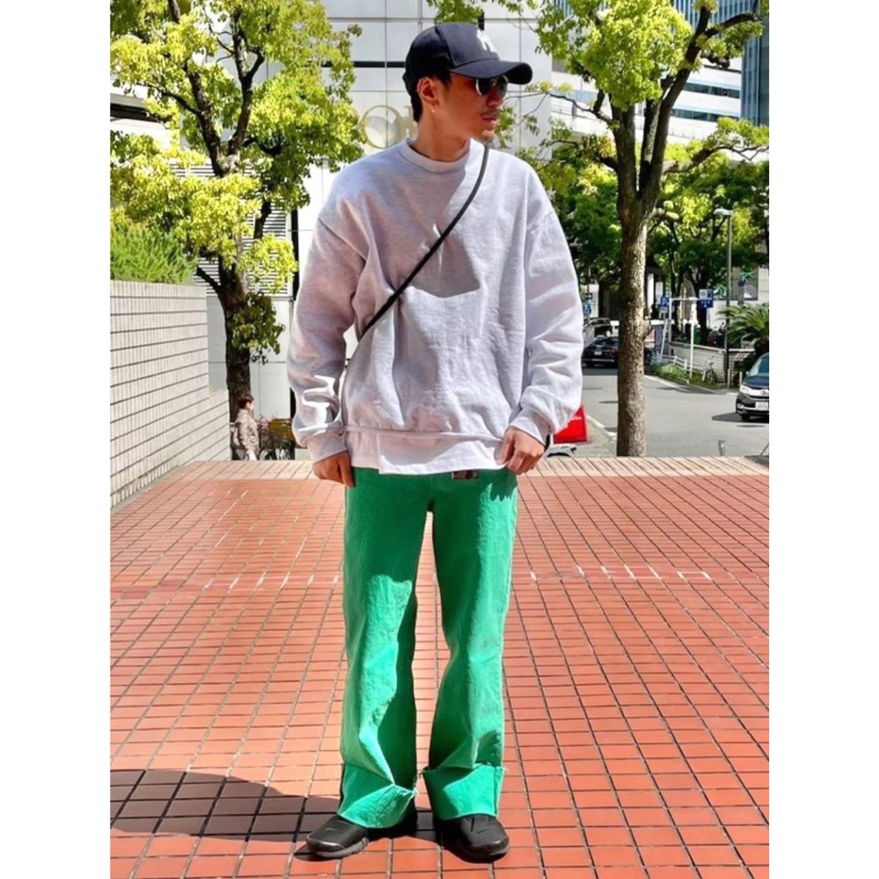 メンズのエアプレストのダサくないおしゃれなコーディネート例
