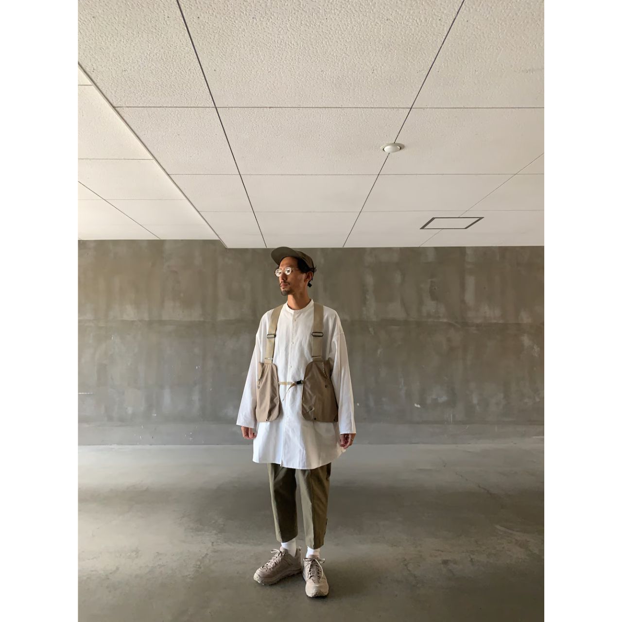 メンズのキャンプベストのダサくないおしゃれなコーディネート例
