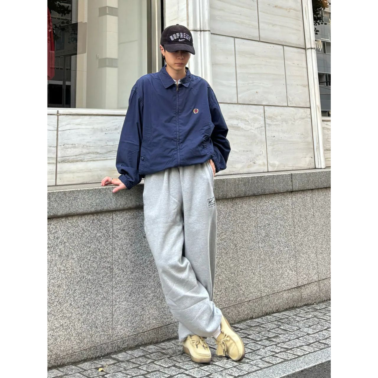 メンズのクラークスのダサくないおしゃれなコーディネート例