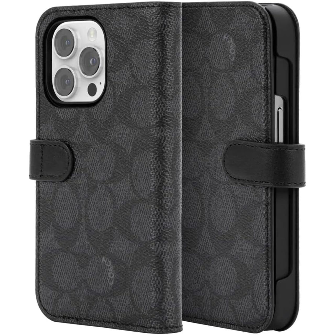 メンズのCOACHのiPhoneケースのダサくないおしゃれなコーディネート例