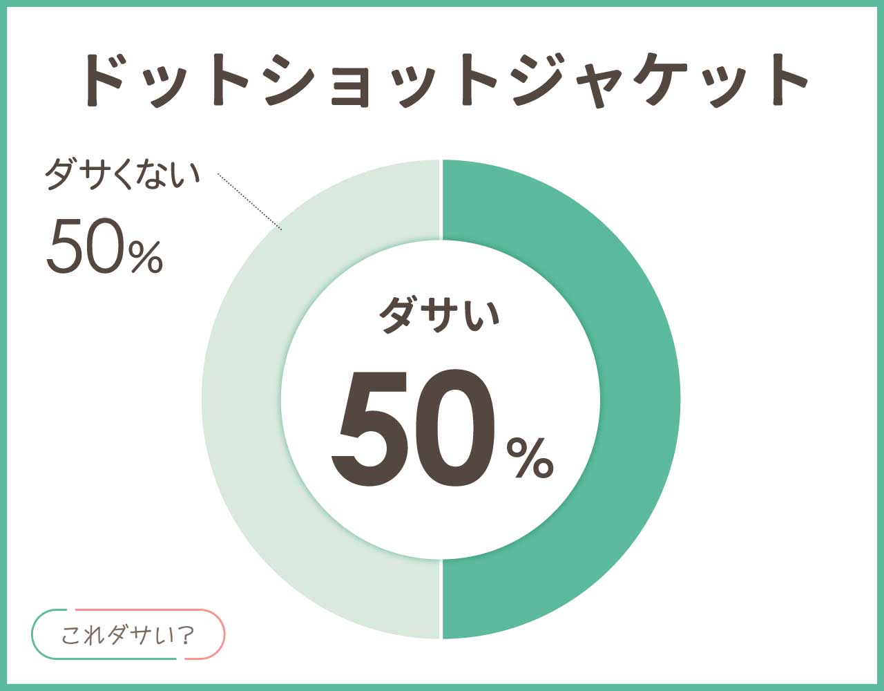 ドットショットジャケットはダサい？口コミは？メンズ•レディースのコーデ8選！