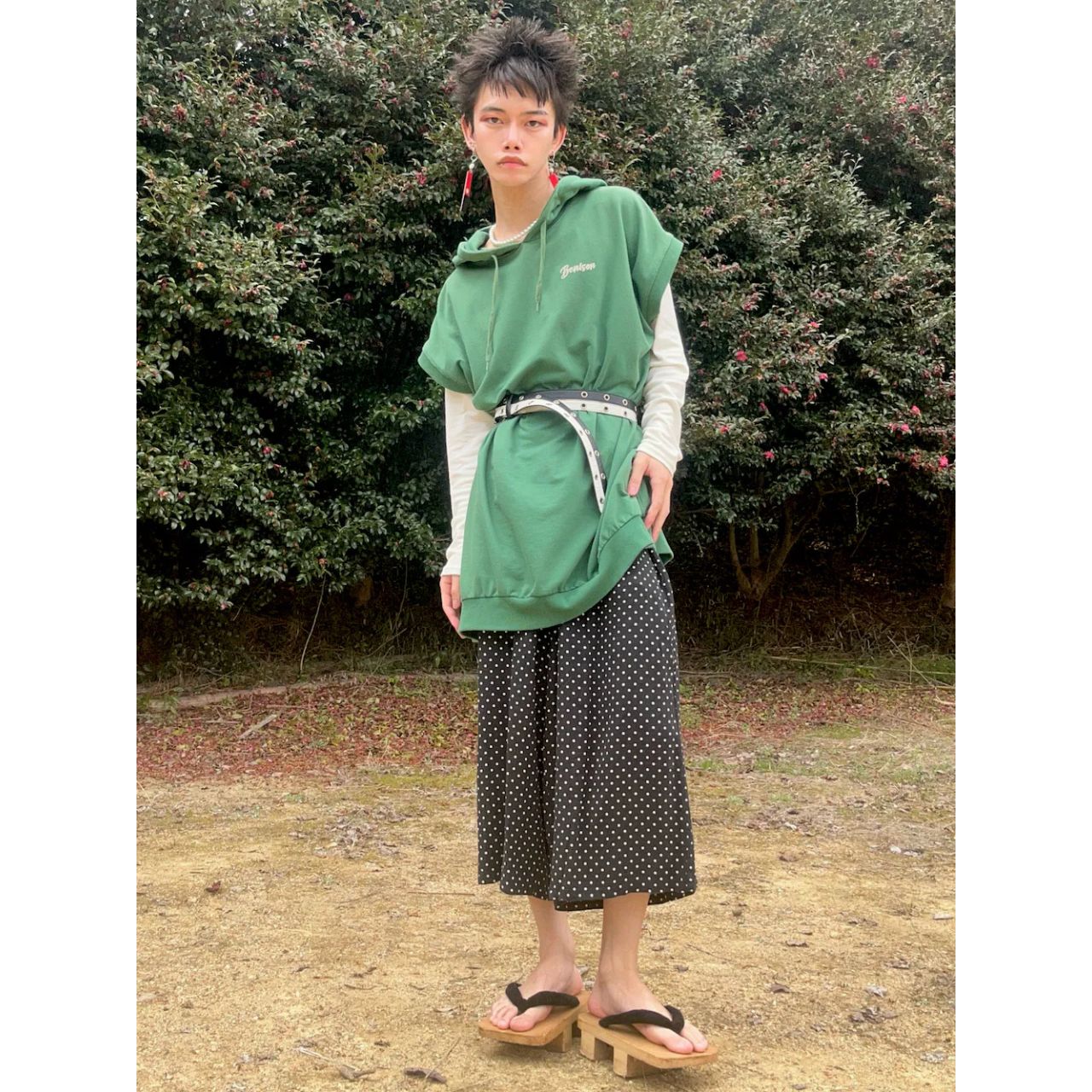 メンズのダブルフォーカスのダサくないおしゃれなコーディネート例