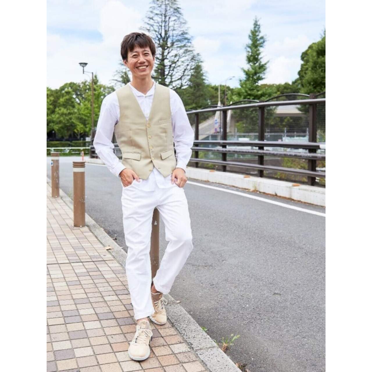 ECCOの靴やスニーカーのダサくないおしゃれなコーディネート