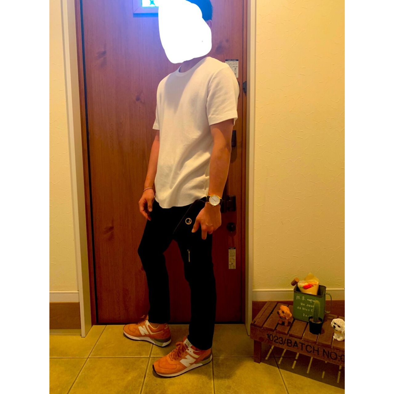 メンズのフェンディの財布のダサくないおしゃれなコーディネート例
