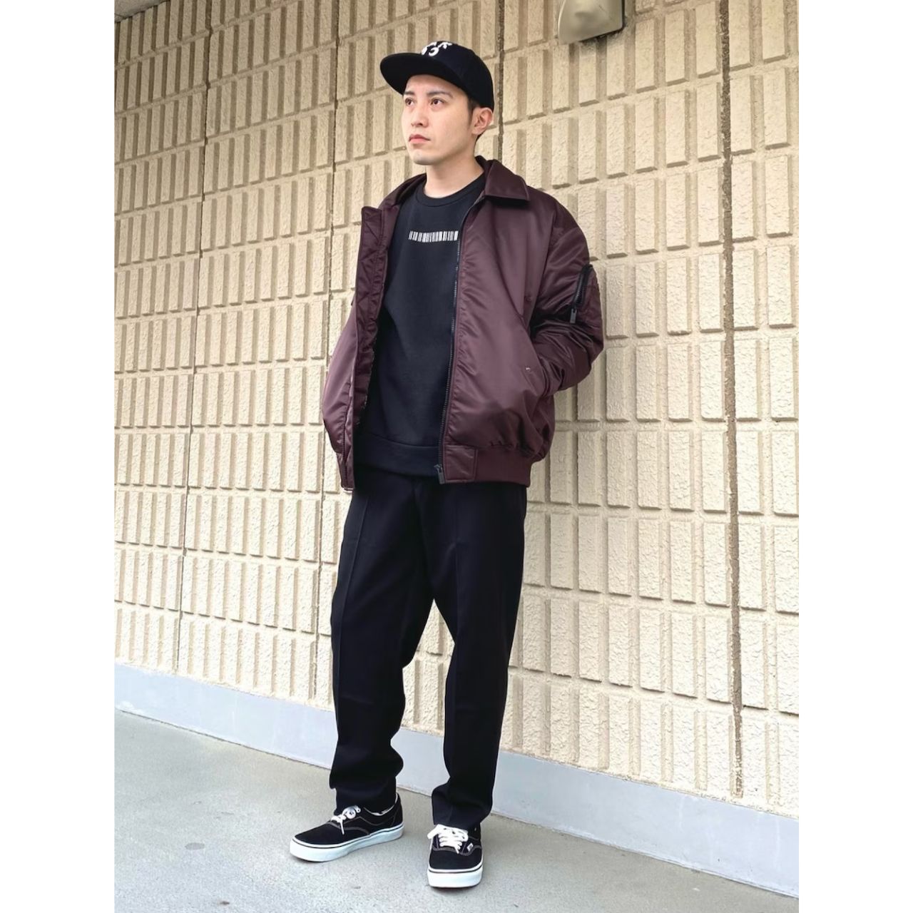 メンズのフラットキャップのダサくないおしゃれなコーディネート例
