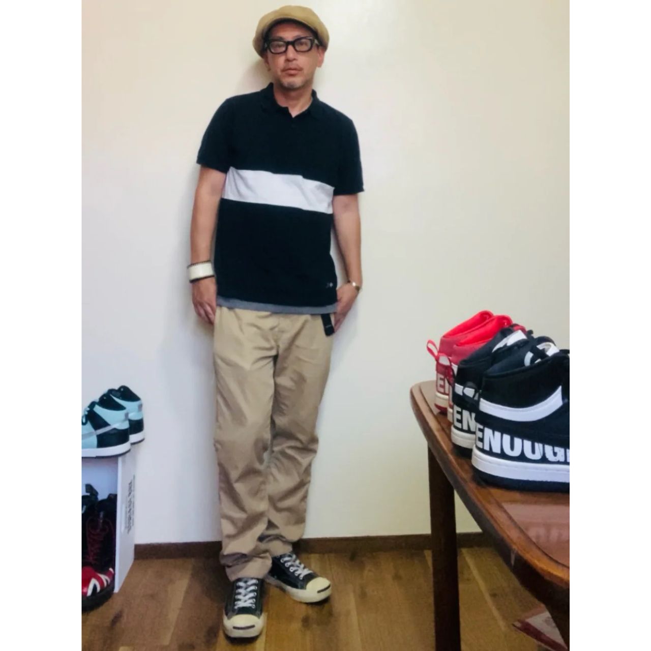 メンズのグッドイナフのダサくないおしゃれなコーディネート例
