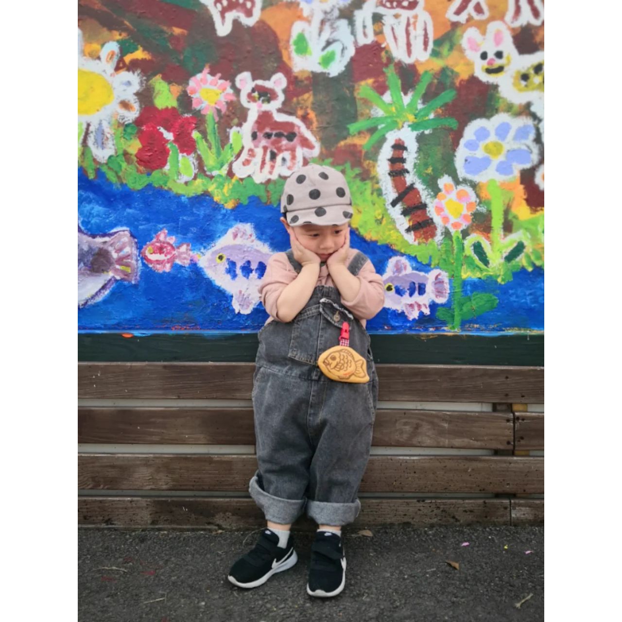 メンズの手作りの子供服のダサくないおしゃれなコーディネート例
