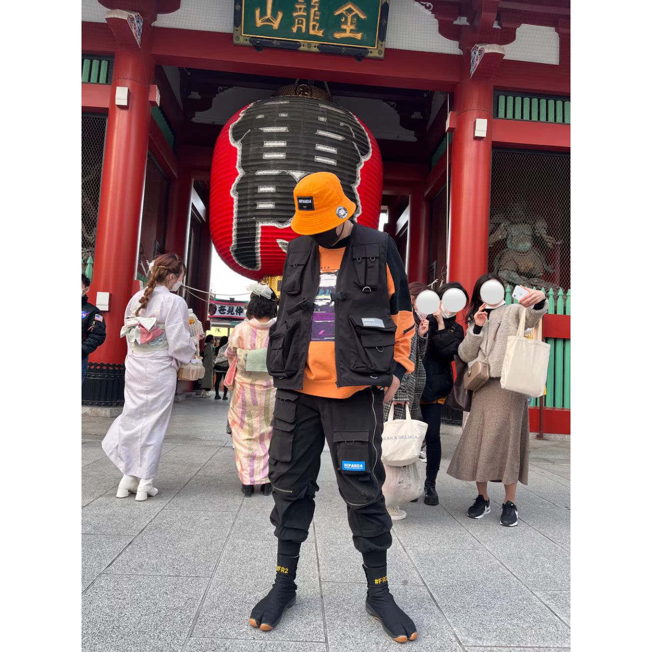 メンズのHIPANDAのダサくないおしゃれなコーディネート例