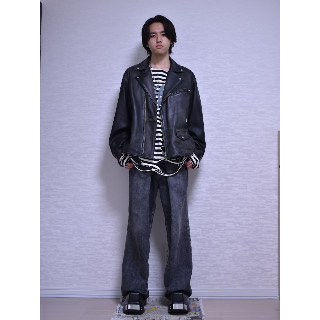 メンズのジョンローレンスサリバンのダサくないおしゃれなコーディネート例
