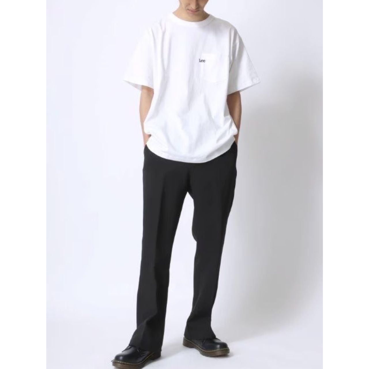 メンズのLeeのTシャツのダサくないおしゃれなコーディネート例