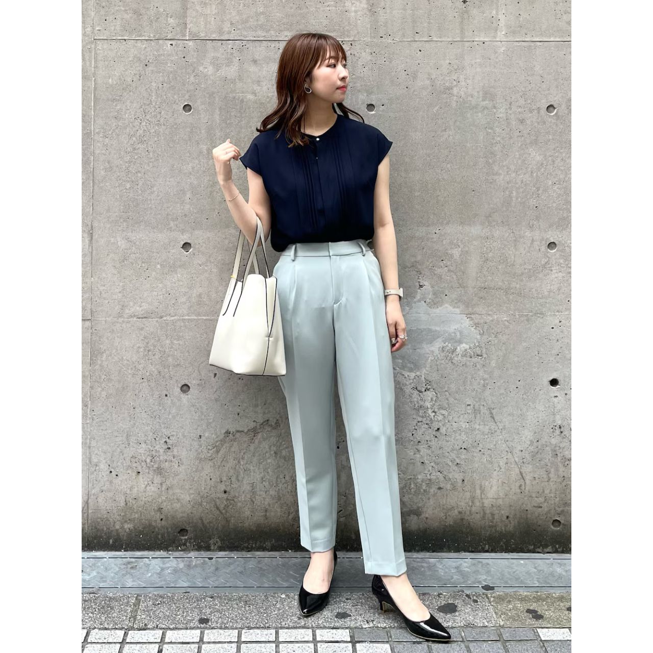 レディースのレガートラルゴのダサくないおしゃれなコーディネート例