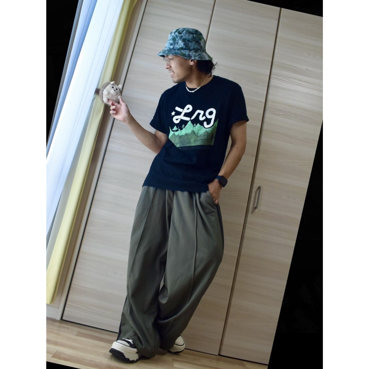 メンズのLRGのおしゃれなコーディネート例