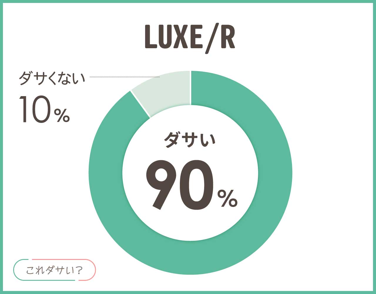 luxe/rはダサい？服やブランドの評価は？おしゃれ＆かっこいいコーデ8選！