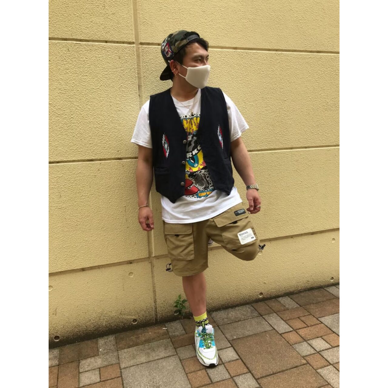 メンズのミシカのダサくないおしゃれなコーディネート例
