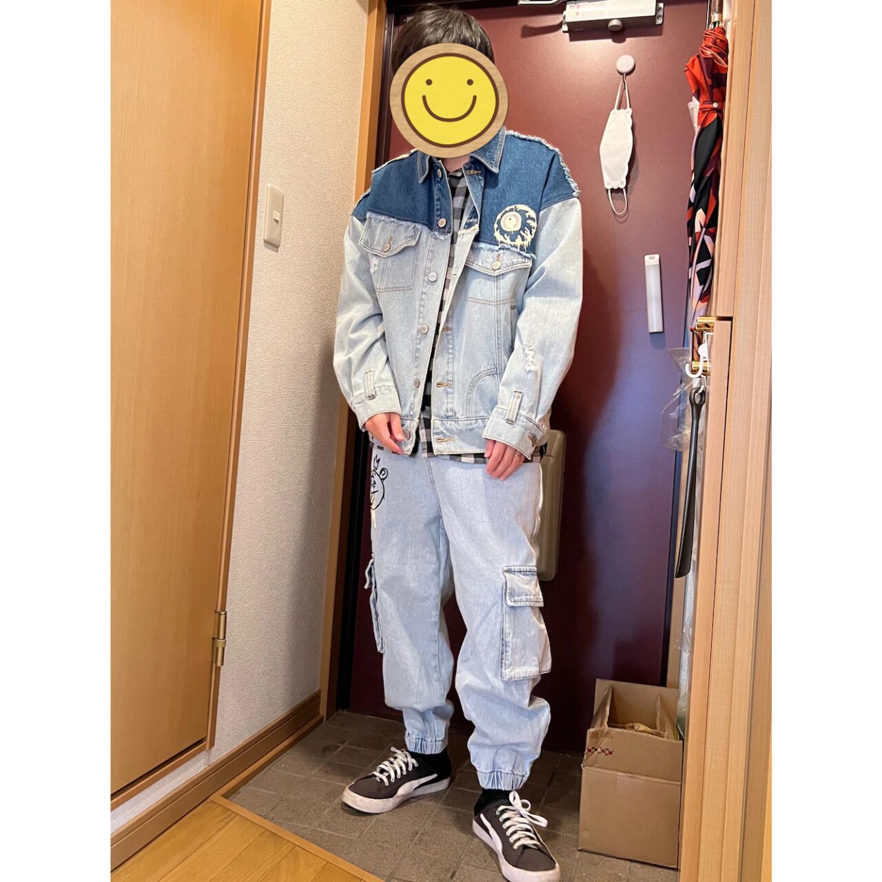 メンズのミシカのダサくないおしゃれなコーディネート例
