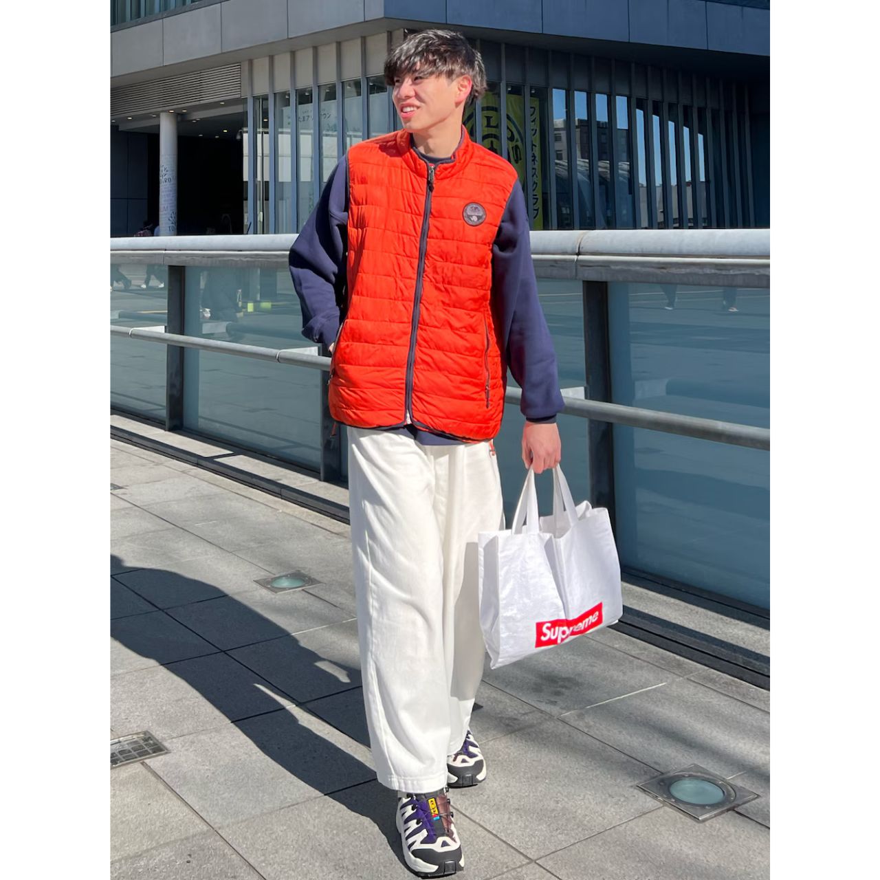 メンズのナパピリのダサくないおしゃれなコーディネート例
