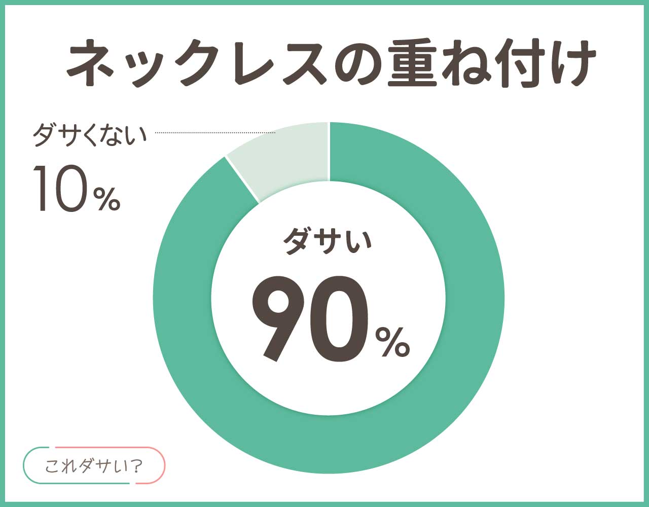 ネックレスの重ね付けはダサい？絡まないメンズ•レディースのコーデ8選！