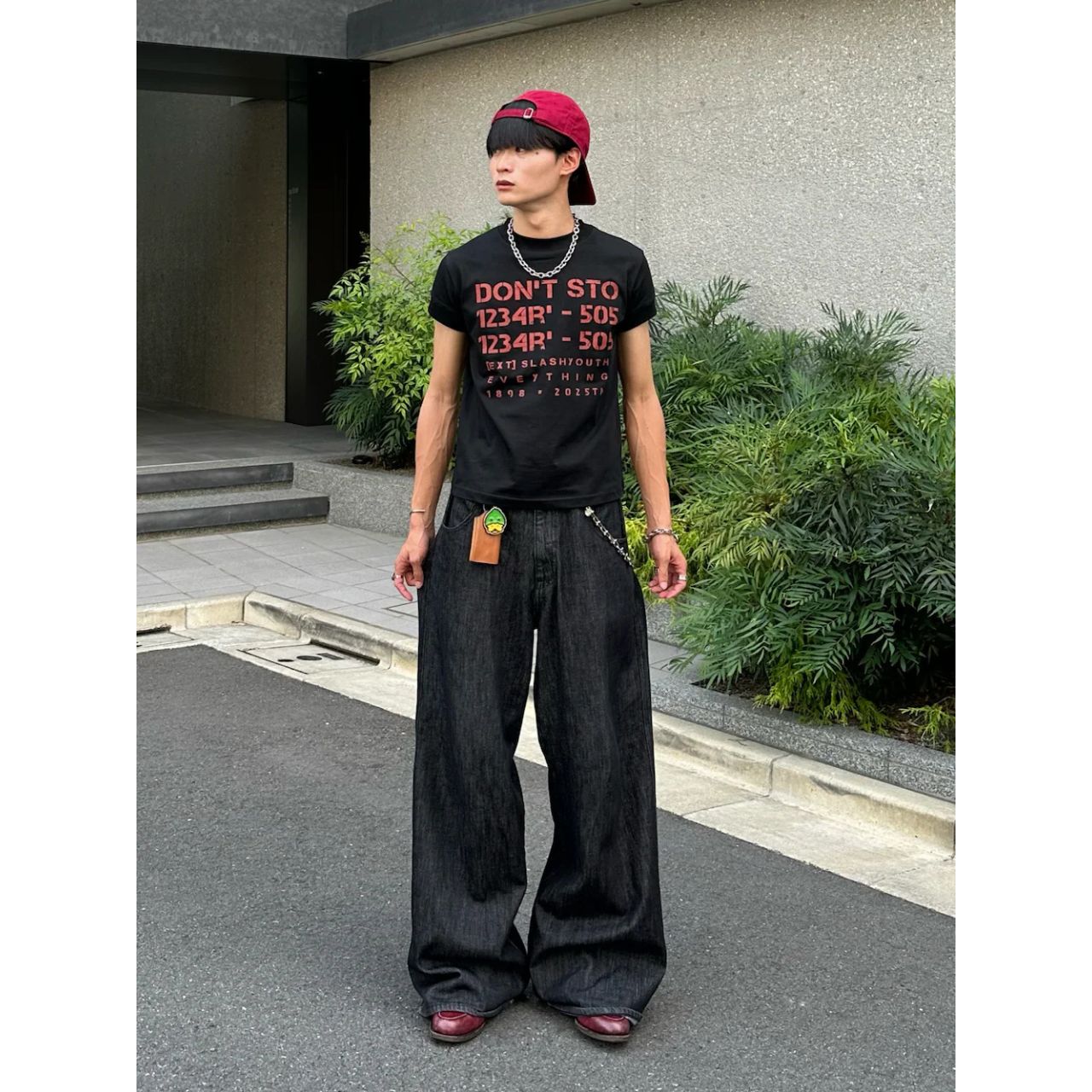 メンズのニューエラのワークキャップのダサくないおしゃれなコーディネート例