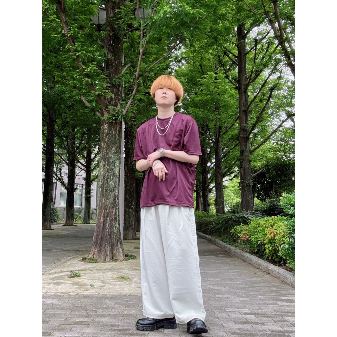 メンズのオメガ デビルのダサくないおしゃれなコーディネート例
