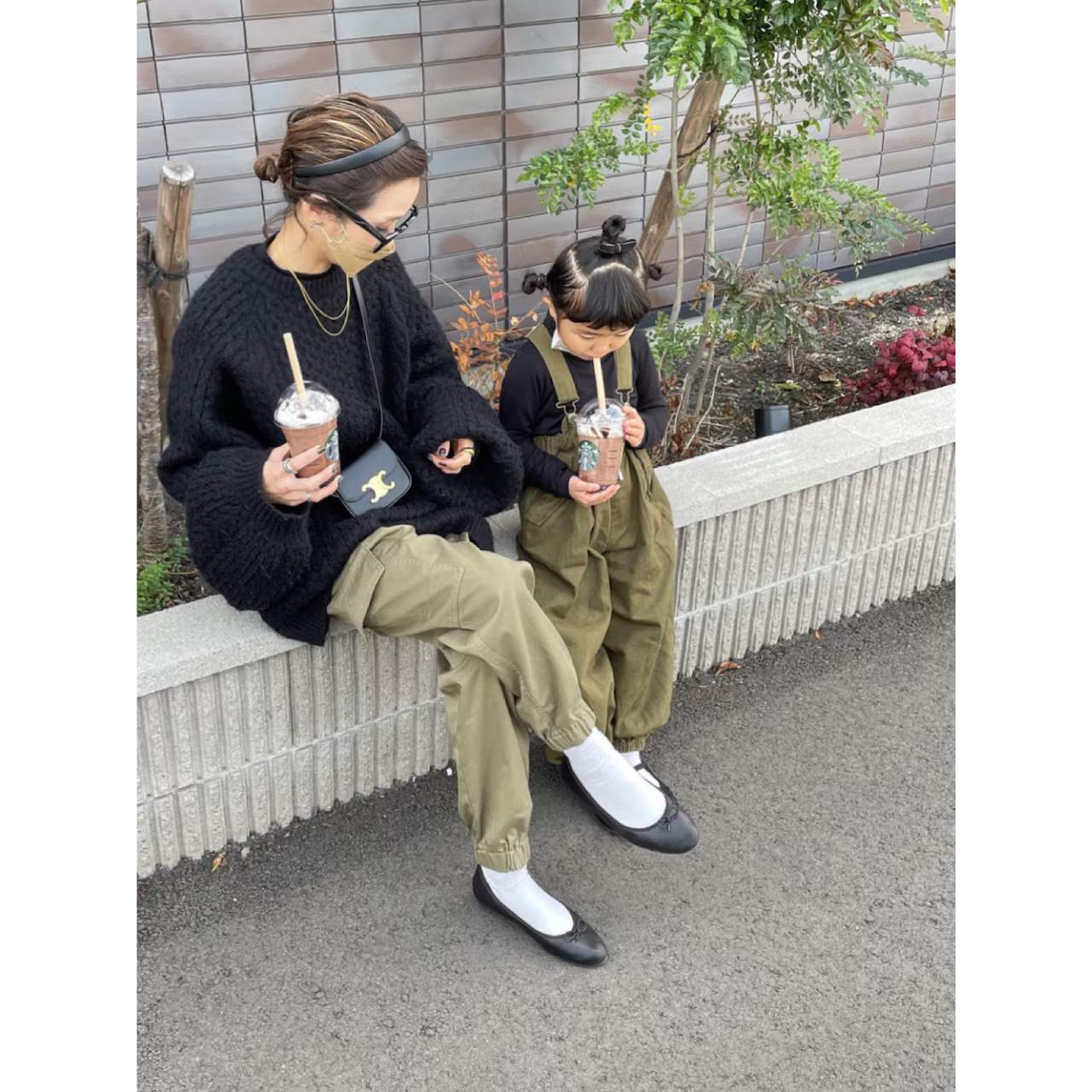 親子リンクコーデやペアルックのダサくないおしゃれなコーディネート例