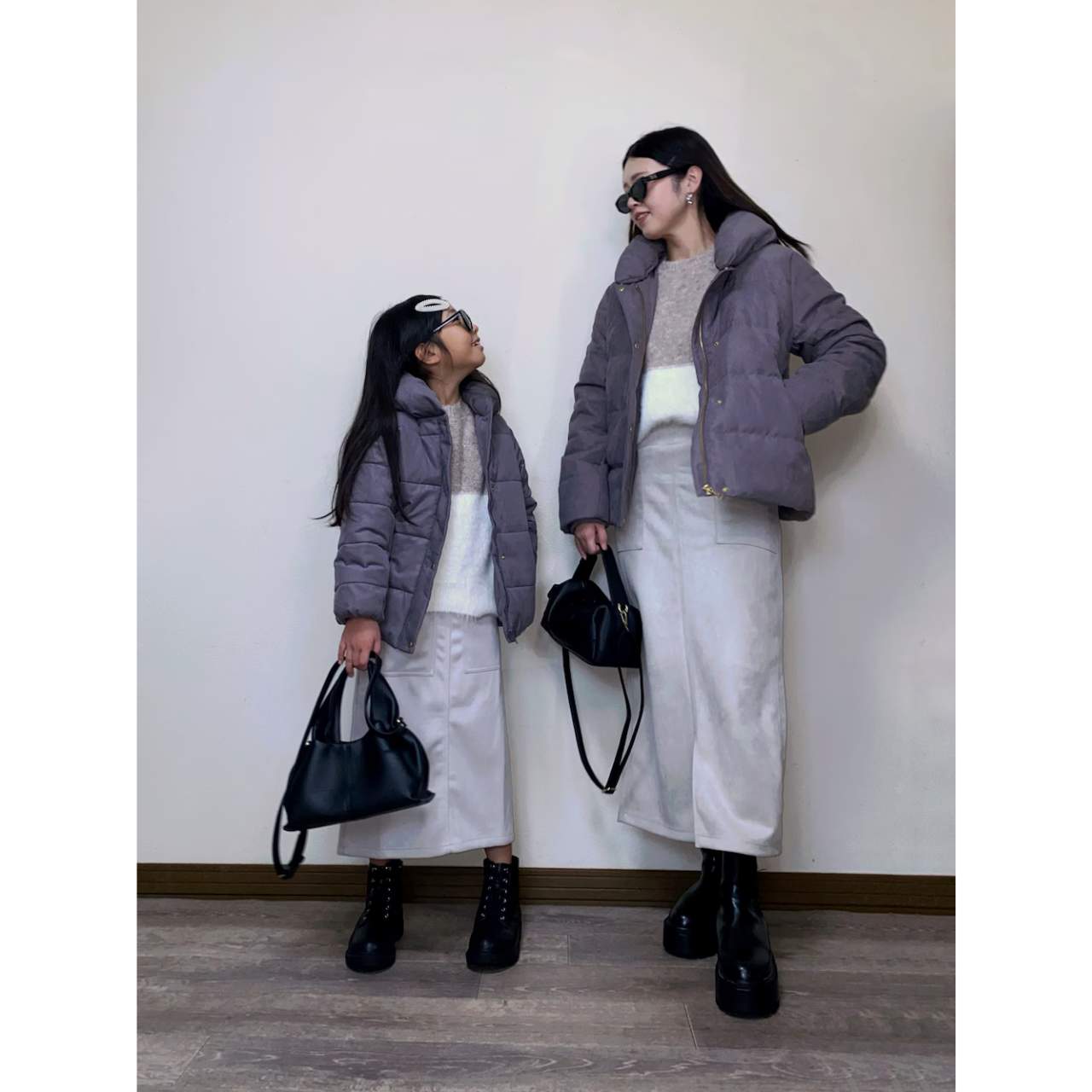 親子リンクコーデやペアルックのダサくないおしゃれなコーディネート例