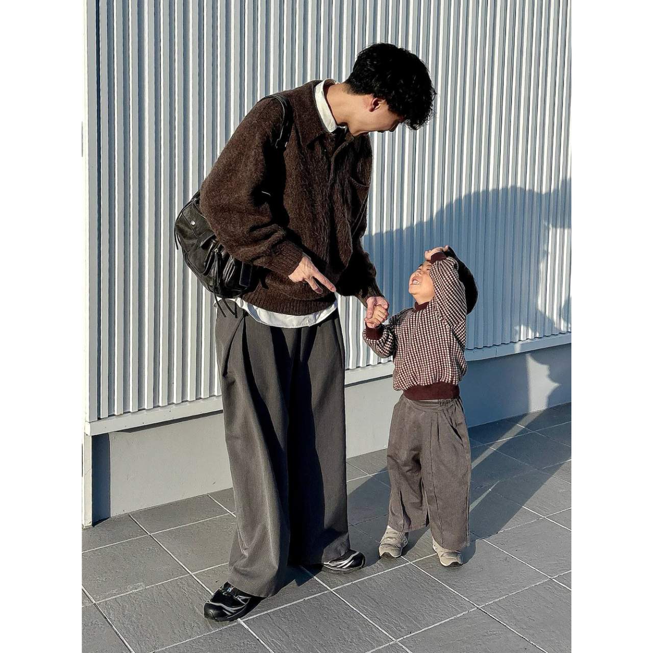 親子リンクコーデやペアルックのダサくないおしゃれなコーディネート例