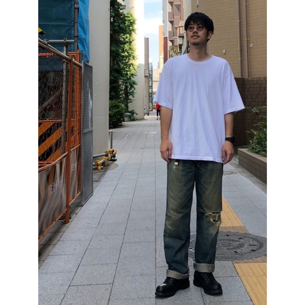 メンズのレッドウィングのダサくないおしゃれなコーディネート例