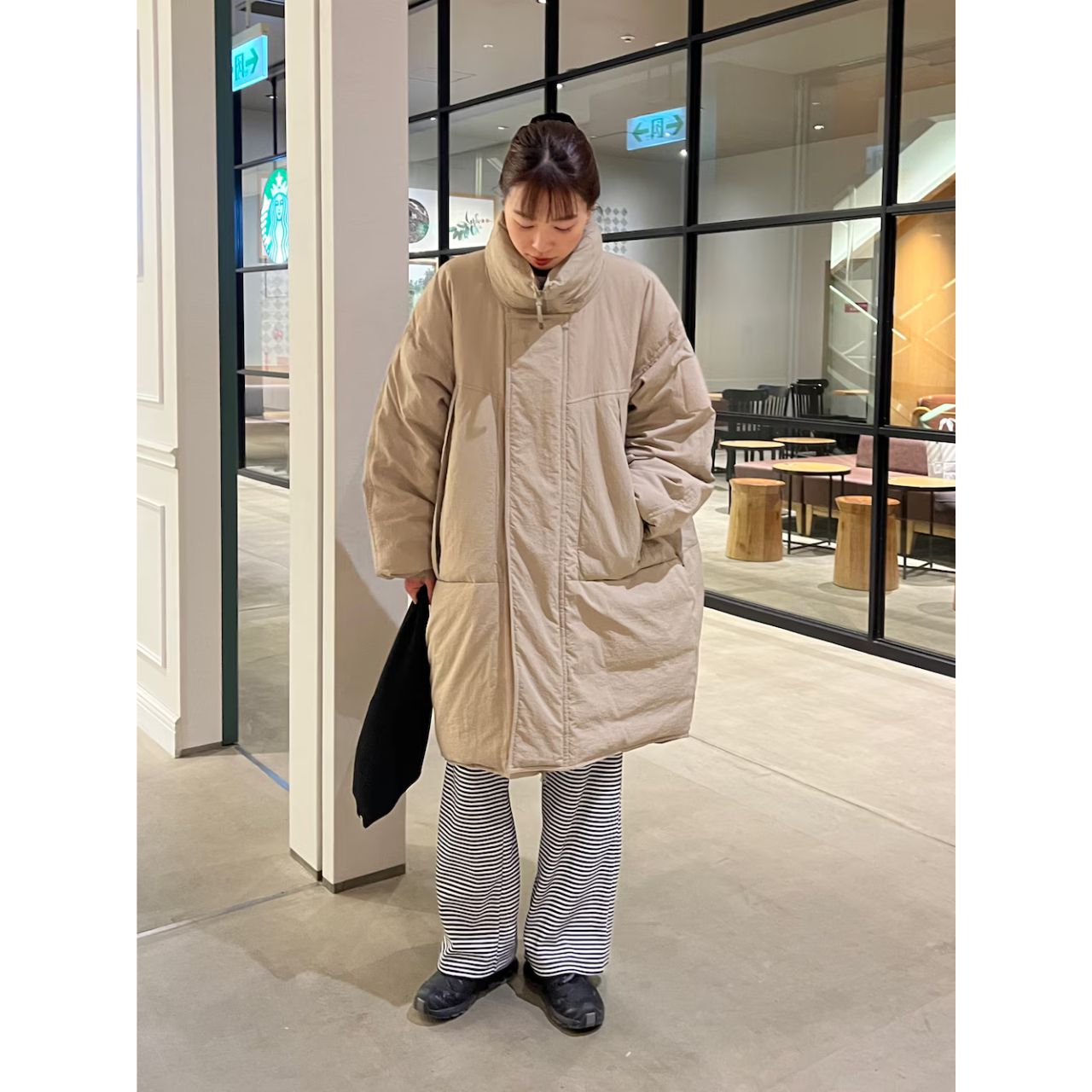 ︎レディースのサロモンのスニーカーのダサくないおしゃれなコーディネート例