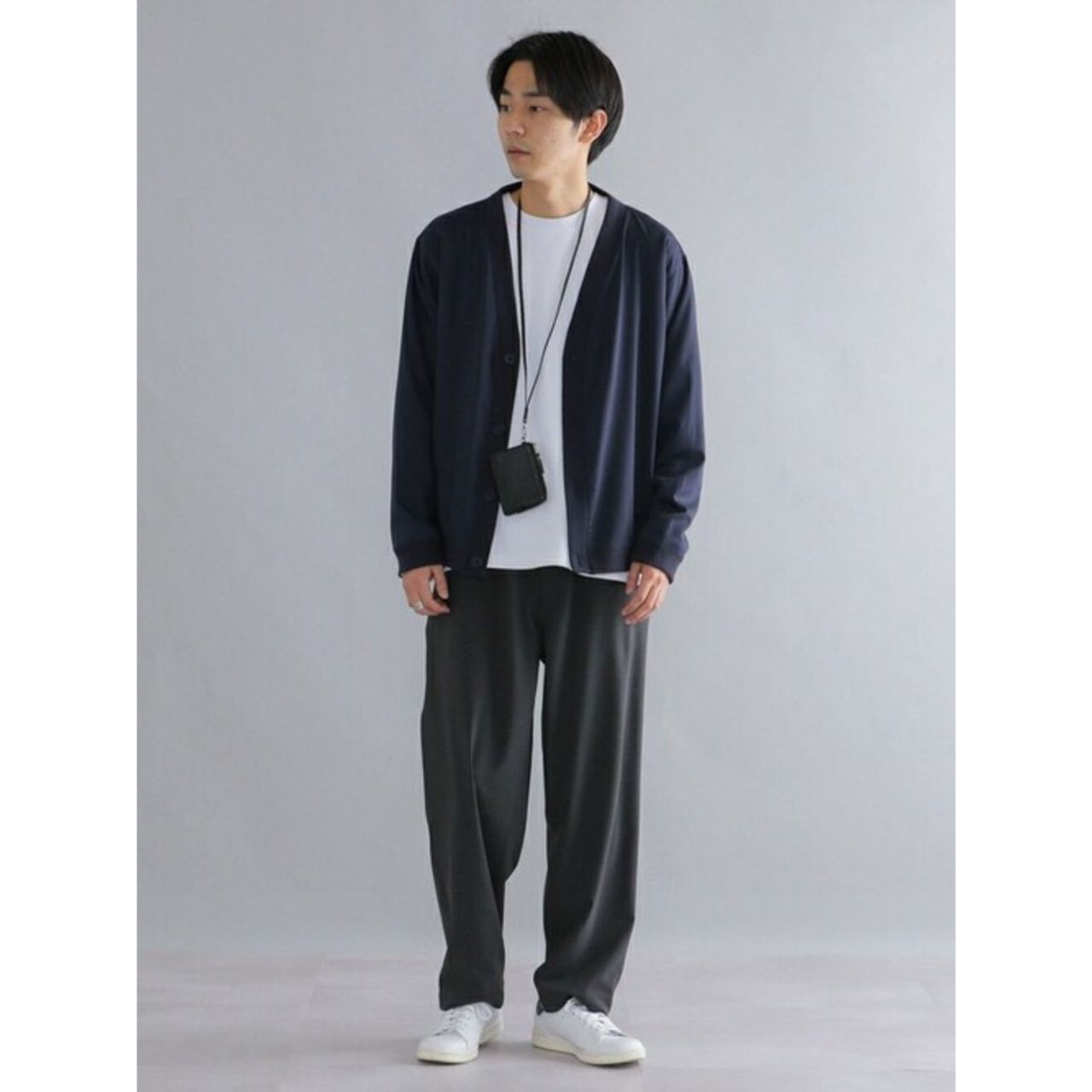 メンズのシップスの財布のダサくないおしゃれなコーディネート例

