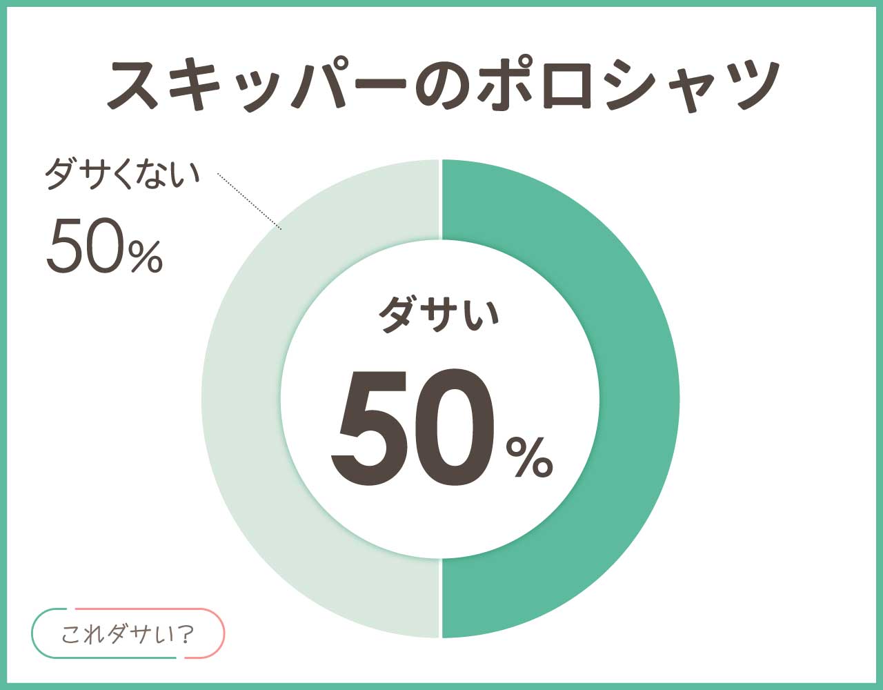 スキッパーのポロシャツはダサい？おしゃれ＆かっこいいコーデ8選！