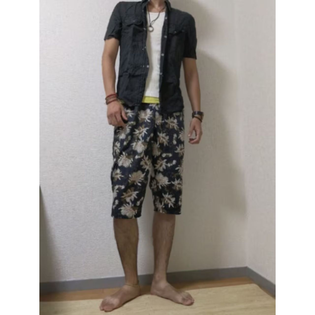 メンズのステテコのダサくないおしゃれなコーディネート例

