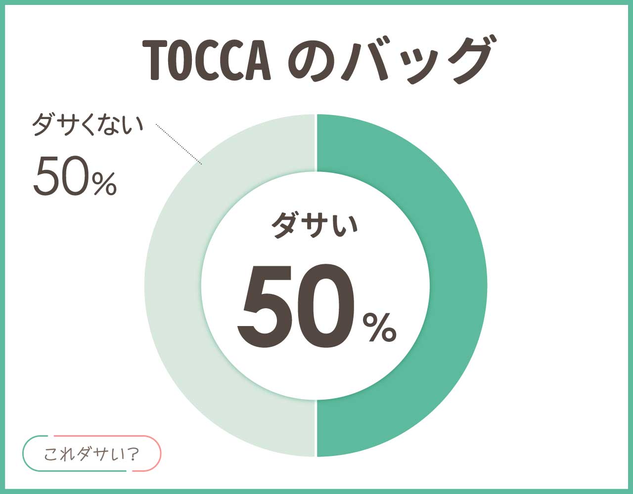 TOCCA(トッカ)のバッグはダサい？口コミは？おしゃれなアイテム4選！