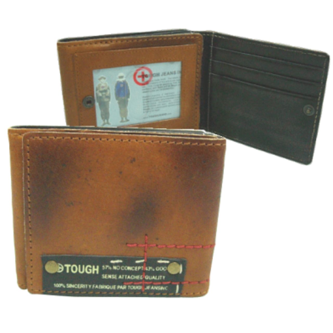 メンズのTOUGH（タフ）の財布のダサくないおしゃれなコーディネート例