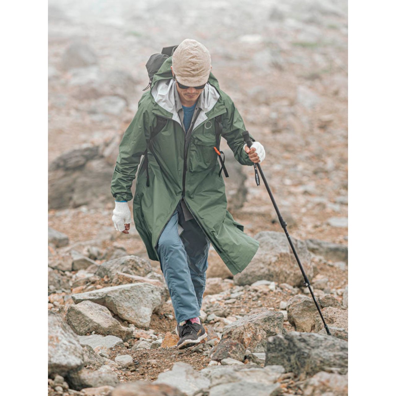 メンズのULの登山の服のダサくないおしゃれなコーディネート例