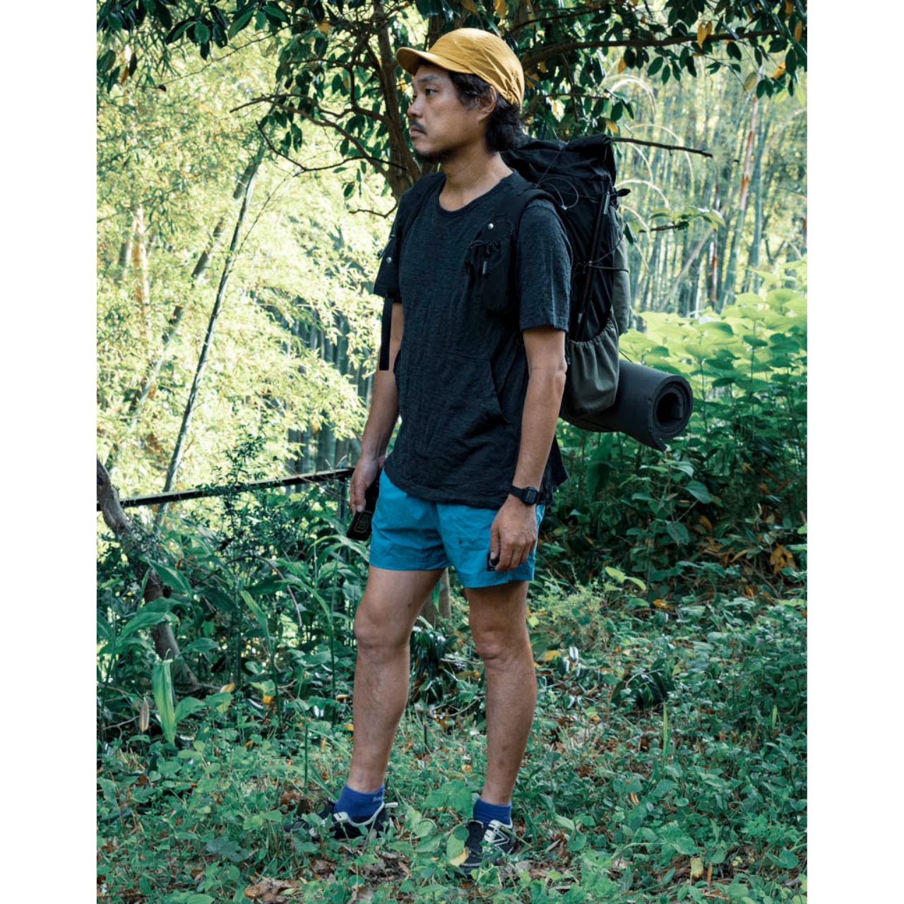 メンズのULの登山の服のダサくないおしゃれなコーディネート例