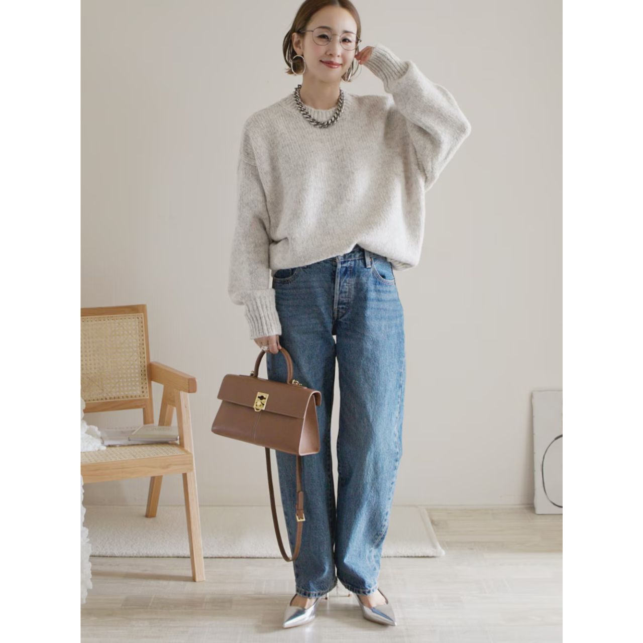 レディースのアングリッドの服のおしゃれなコーディネート例