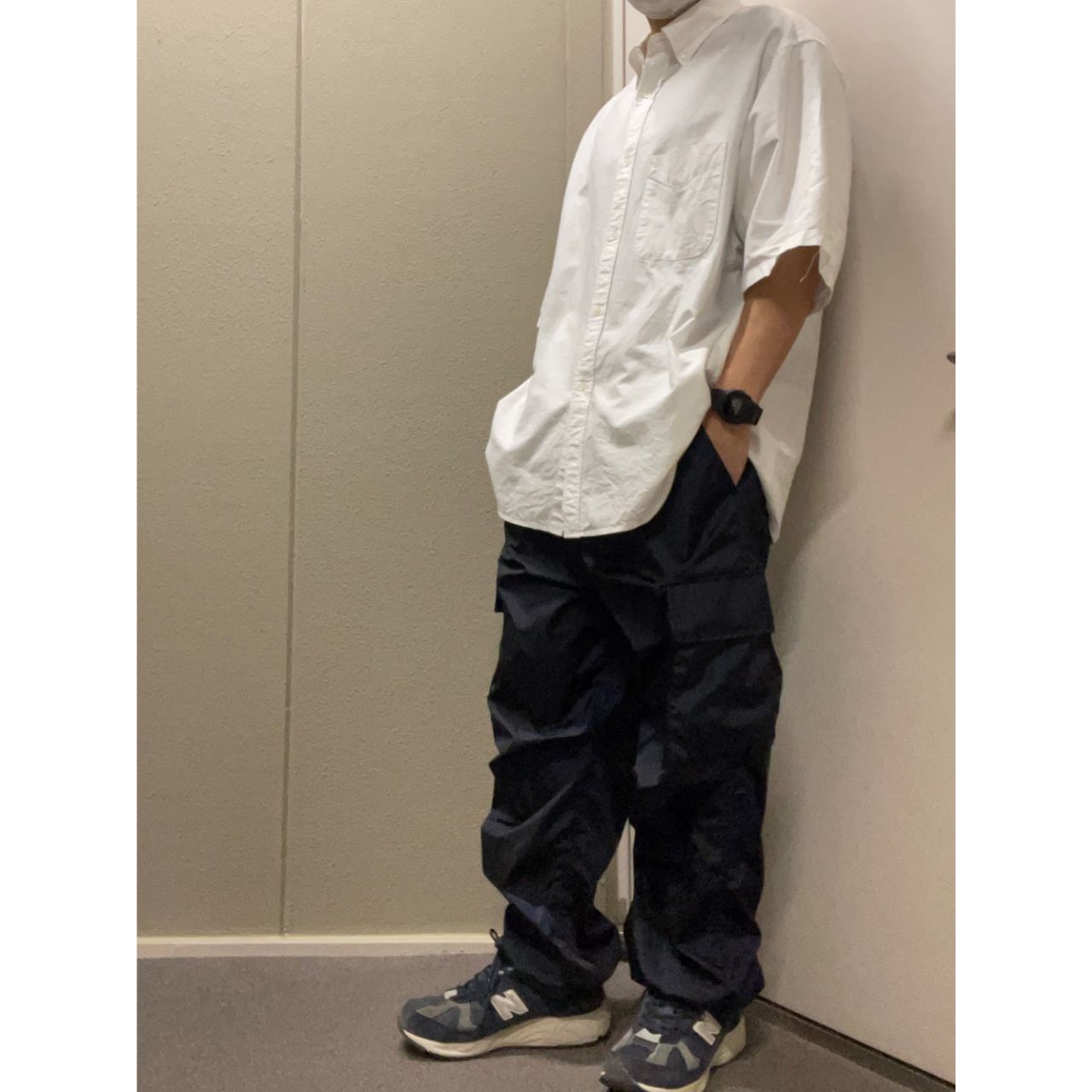 メンズの大学生でG-SHOCKのダサくないおしゃれなコーディネート例