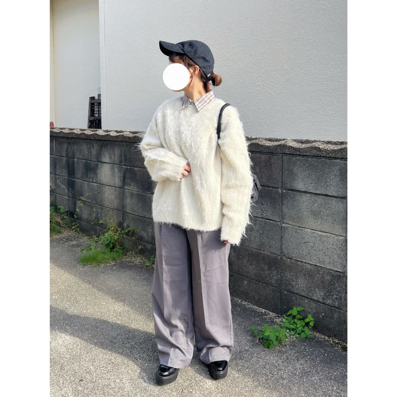 レディースのVANSのキャップのダサくないおしゃれなコーディネート例