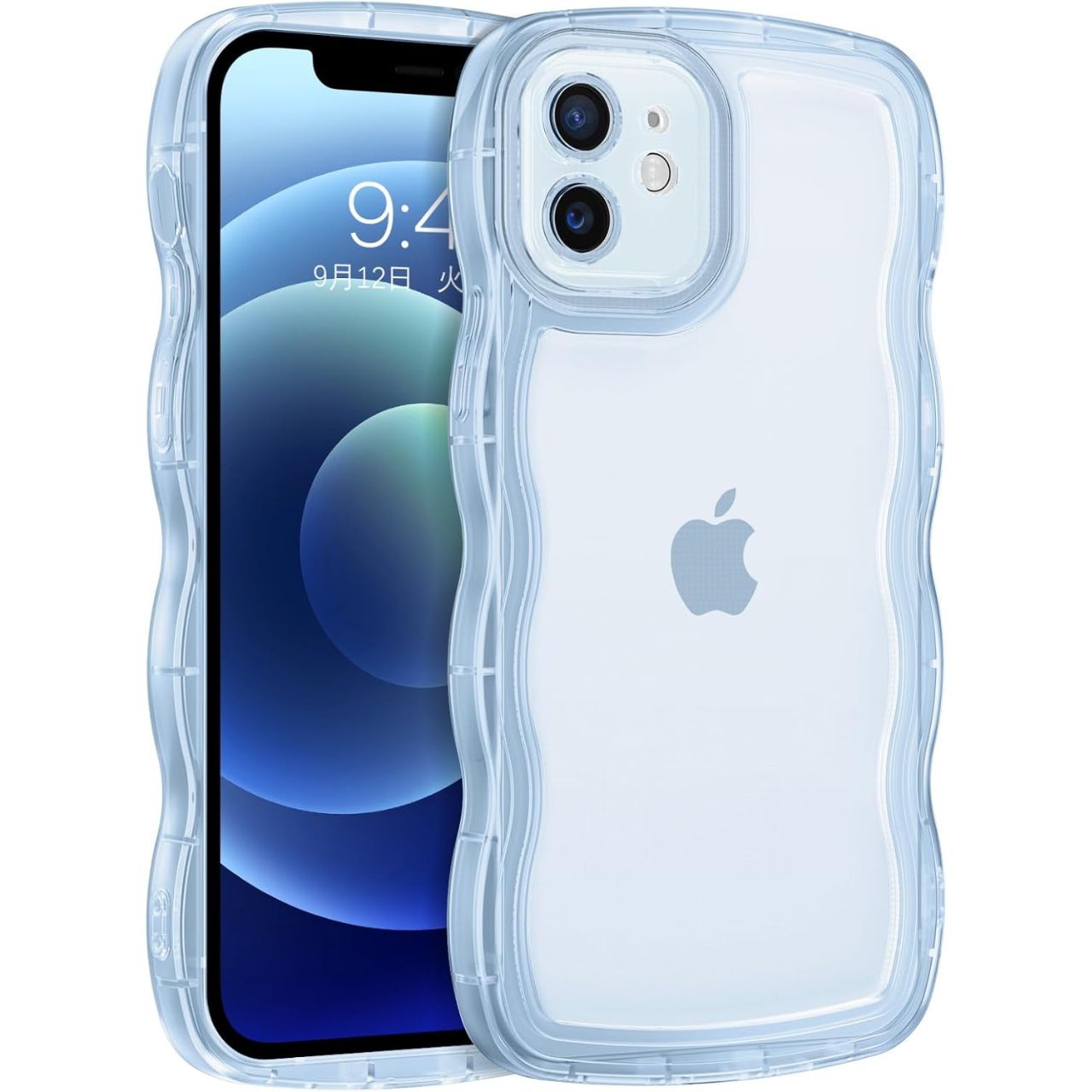 レディースのうねうねのスマホケースのダサくないおしゃれなコーディネート例